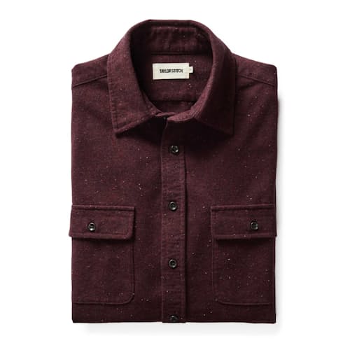laydown image of The Yosemite Shirt