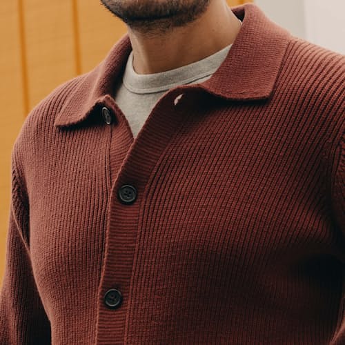 lifestyle image of The Harbor Cardigan Sweater