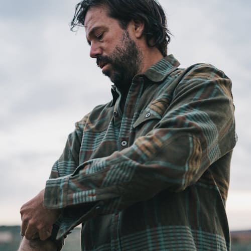 lifestyle image of Harkers Flannel