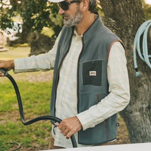 lifestyle image of H Bar B Tech Longsleeve