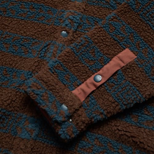 laydown detail image of Allegheny Fleece Overshirt