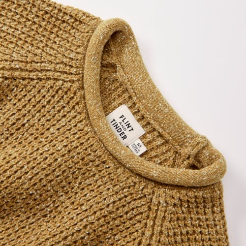 laydown detail image of Recycled Cotton Headlands Rollneck Sweater