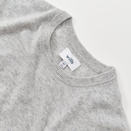 laydown detail image of Classic Cashmere Crewneck Sweater