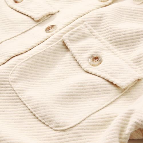 laydown detail image of Women's Classic Minimal Shacket