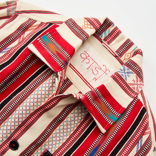 laydown detail image of Bodhi Handcrafted Trucker Jacket