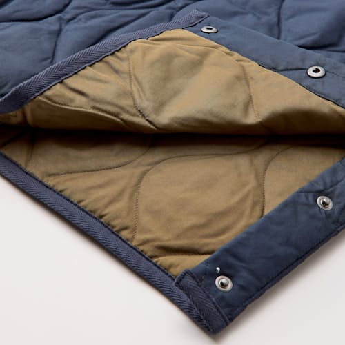 laydown detail image of Military Crew Down Insulated Jacket
