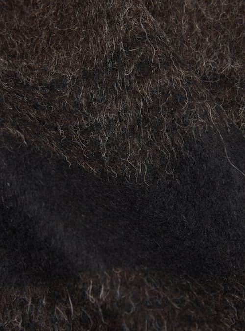 laydown detail image of Alpaca Double Breasted Peacoat