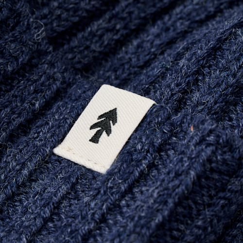 laydown detail image of Japanese Rib Knit Beanie