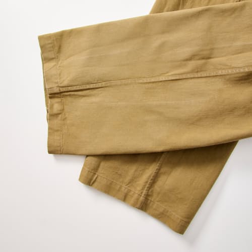 laydown detail image of Japanese Stonewashed Cotton Twill Cargo Pant