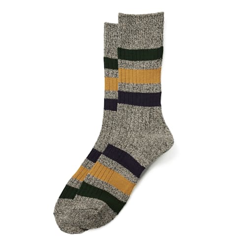 laydown image of Park Stripe Socks