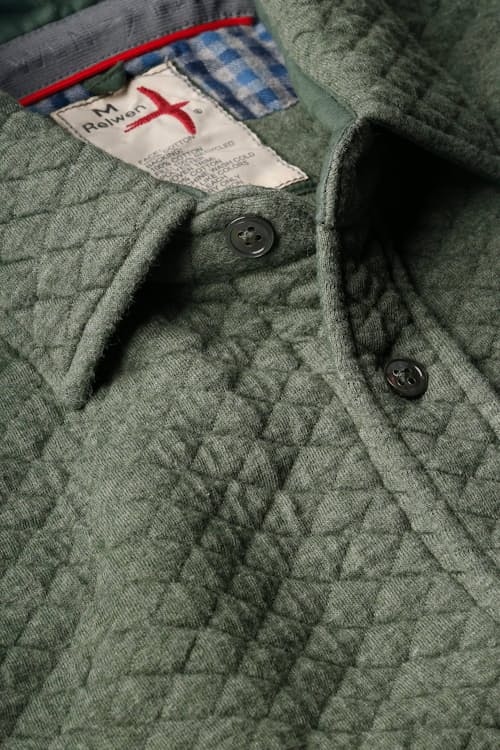 laydown detail image of Bubble Knit Shirt