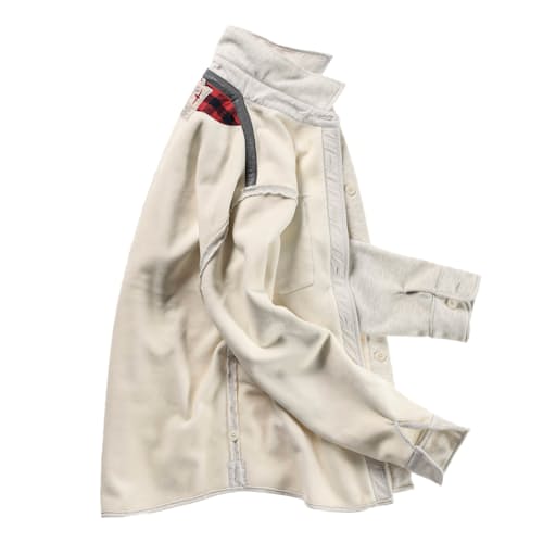 laydown image of Pique Fleece Workshirt
