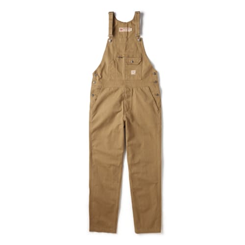 laydown image of Tatham Duck Canvas Overalls
