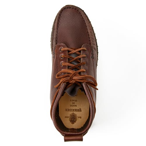 laydown image of Handsewn Angler DB Boots