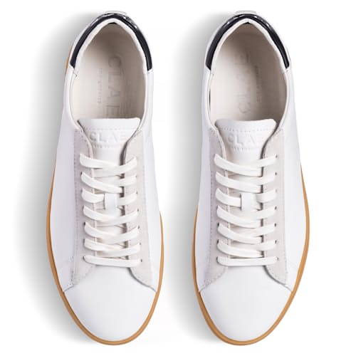 laydown image of Bradley Leather Sneaker