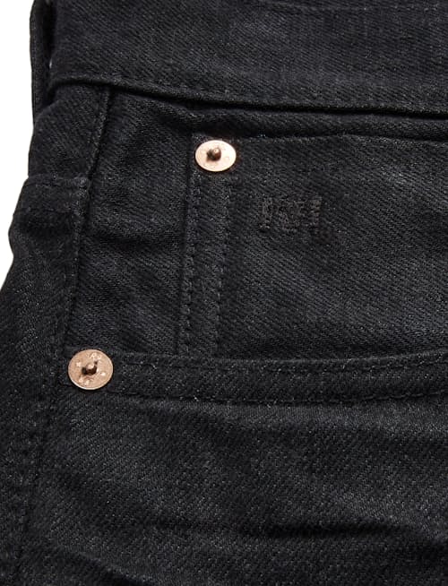 laydown detail image of Straight Fit Selvedge Denim Jeans
