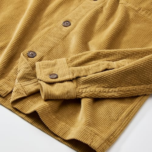 laydown detail image of Corduroy Overshirt