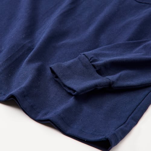 laydown detail image of New York Workwear Jersey Long Sleeve T-Shirt