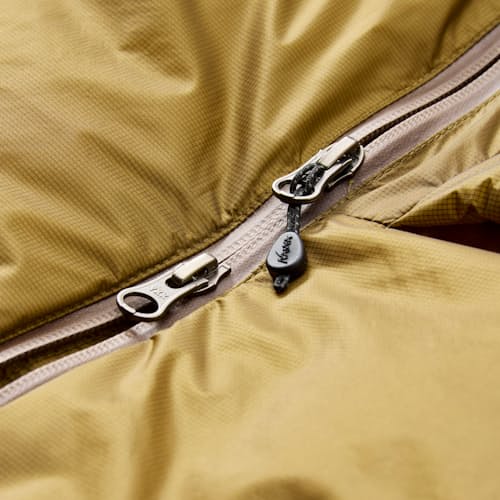 laydown detail image of Aurora Hooded Light Down Insulated Jacket