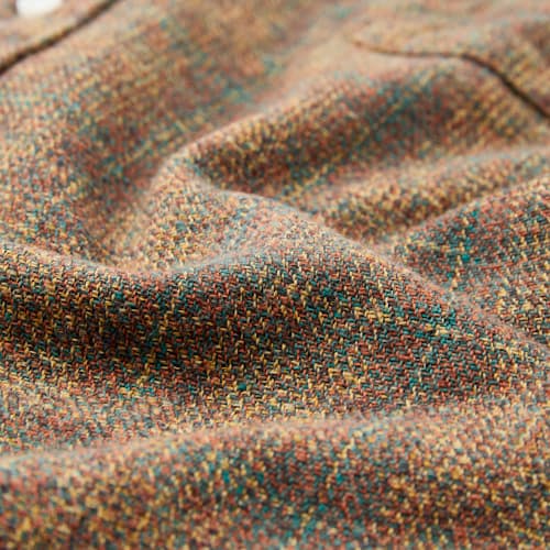 laydown detail image of Brushed Cotton Tweed Shirt