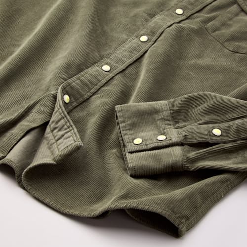 laydown detail image of Corduroy Western Shirt