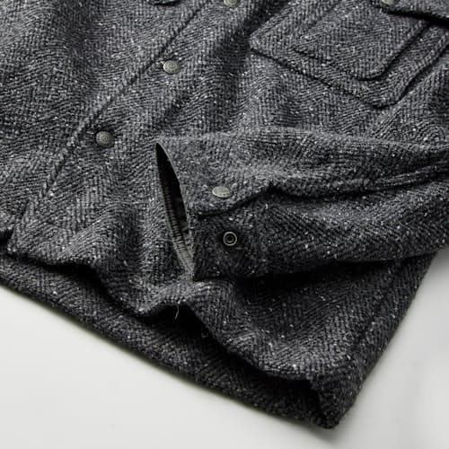 laydown detail image of The Heritage Wool Jacket
