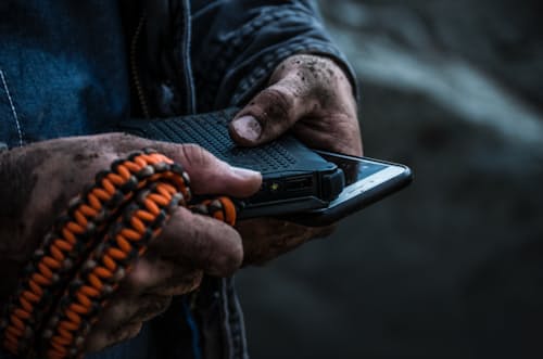 lifestyle image of Poseidon Pro Indestructible Charger