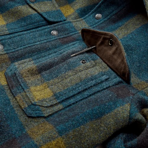 laydown detail image of Lined Mackinaw Jac Shirt