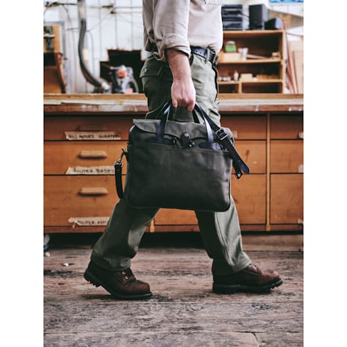lifestyle image of Rugged Twill Original Briefcase - 13L