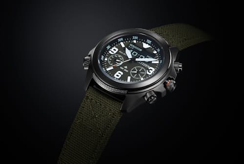 laydown detail image of Promaster Land U822 Chronograph Watch