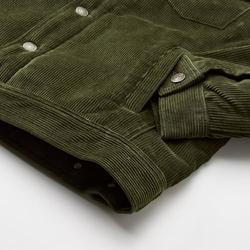 laydown detail image of Boise Corduroy Trucker