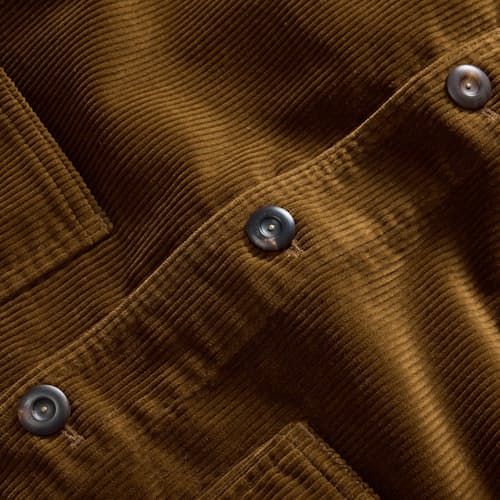 laydown detail image of The Ojai Corduroy Chore Coat