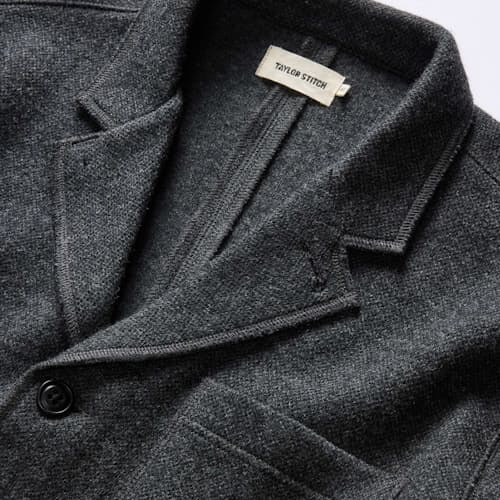 laydown detail image of The Evans Ridgewood Blazer