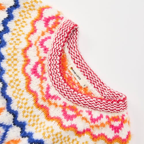 laydown detail image of Women's Archive Fair Isle Sweater