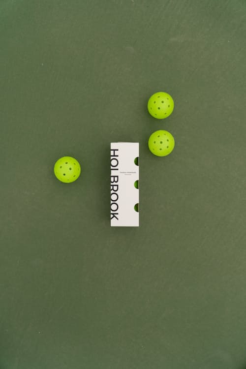 lifestyle image of Outdoor Pickleballs - 3 Pack