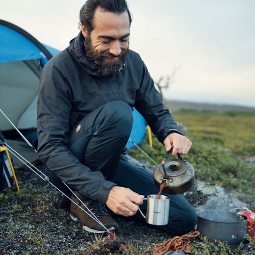 lifestyle image of Abisko Lite Trekking Jacket