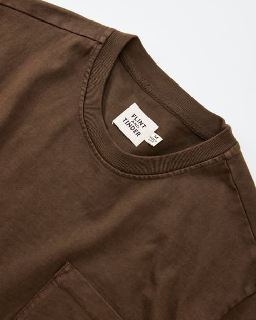 laydown detail image of American Heavyweight Pocket T-Shirt