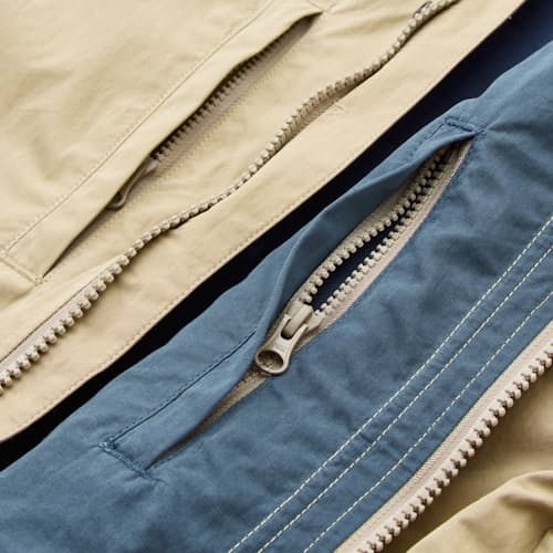 laydown detail image of Cotton Nylon Jacket