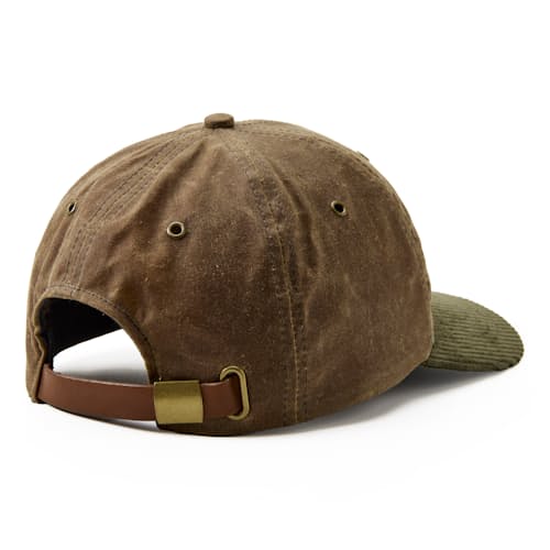 laydown image of Waxed Canvas & Corduroy Hat