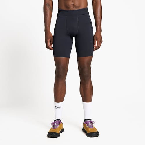 on model image of FST Short Tights - 8"
