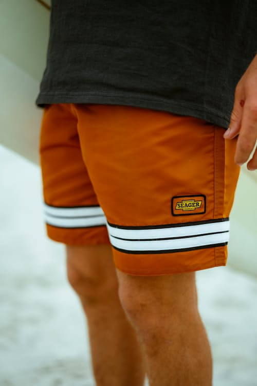 lifestyle image of Dos Rayos Swim Boardshorts