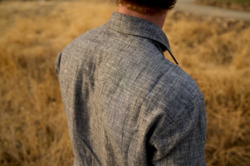lifestyle image of Reagan Pearlsnap Long Sleeve Shirt