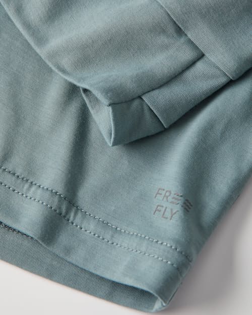laydown detail image of Elevate Lightweight UPF Long Sleeve T-Shirt