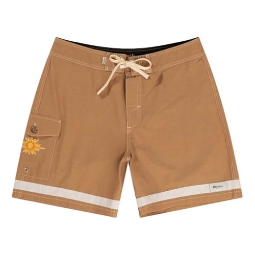 laydown image of Signature Stripe Boardshort