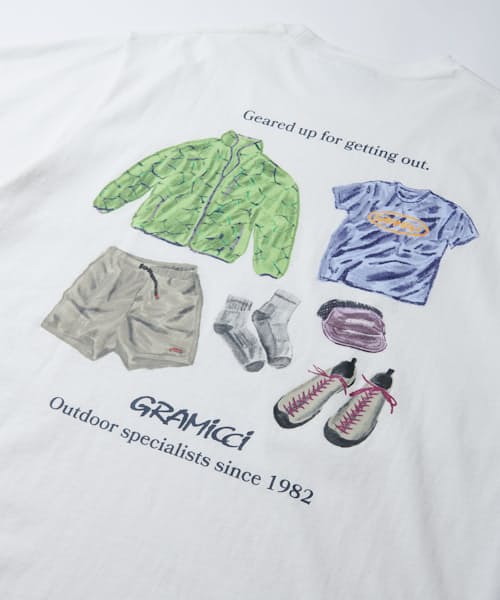 laydown detail image of Geared Up T-Shirt