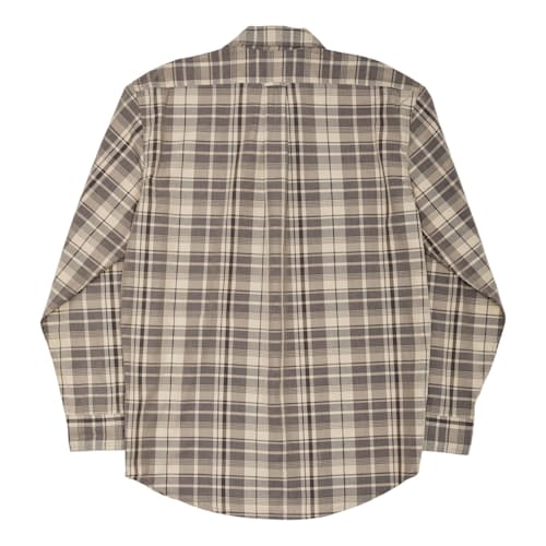 laydown image of Washed Feather Cloth Long Sleeve Shirt