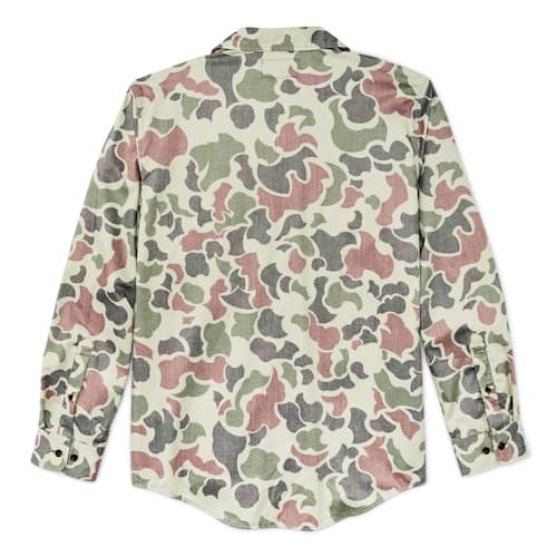 laydown image of Twin Lakes Long Sleeve Shirt