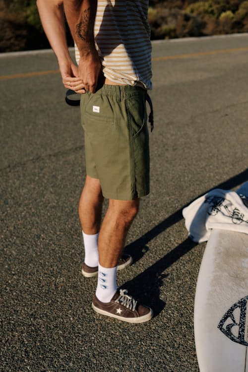 lifestyle image of Trail Canvas Short - 7"