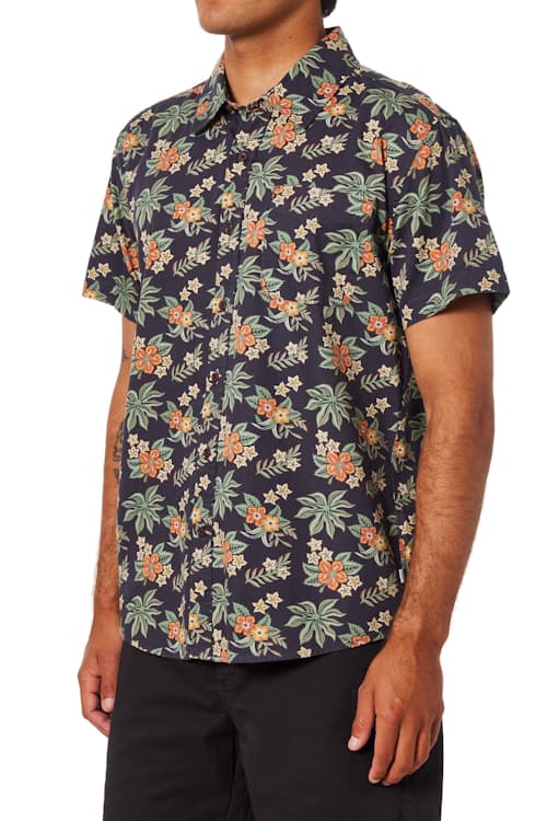 on model image of Benji Short Sleeve Shirt