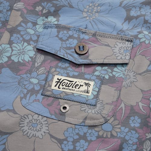 laydown detail image of Bruja Boardshorts - 8"